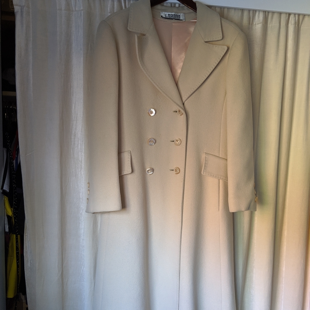 Vintage I.Magnin Ullman Cashmere Coat Sz Med